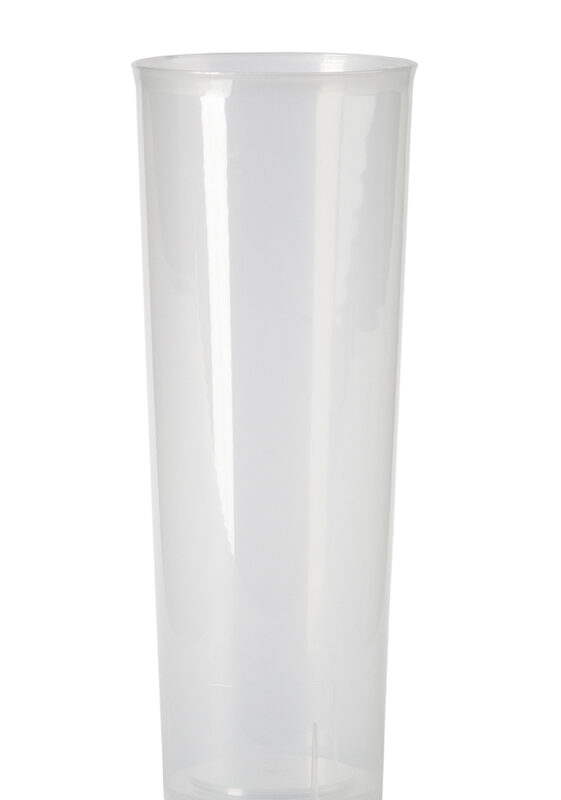 VASO TUBO 330 PP PRESTIGE REUTILIZABLE