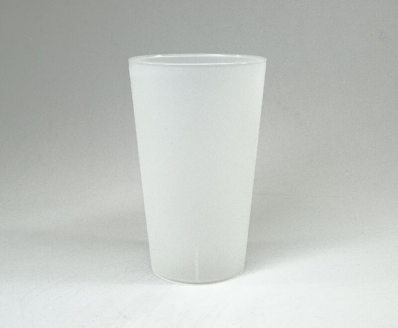 VASO 330 ALTO REUTILIZABLE PP